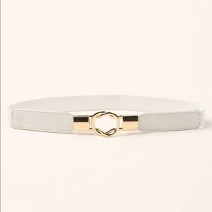White•Stretch•Gold Clasp